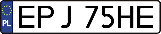 EPJ75HE