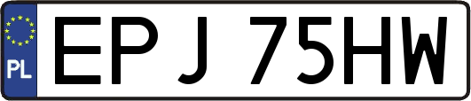 EPJ75HW