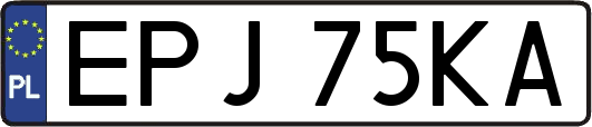 EPJ75KA