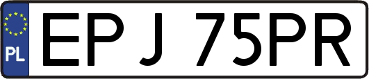 EPJ75PR