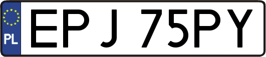 EPJ75PY