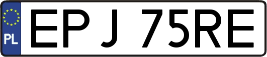EPJ75RE