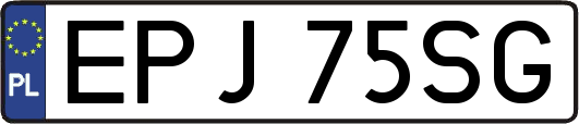 EPJ75SG