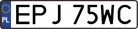 EPJ75WC