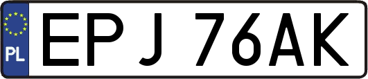 EPJ76AK