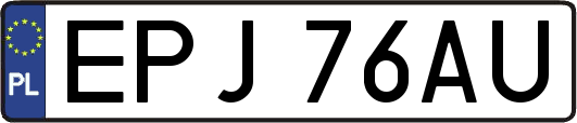 EPJ76AU
