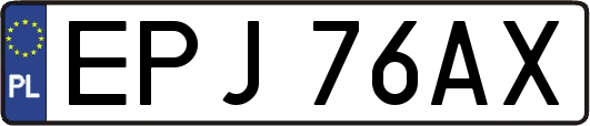 EPJ76AX