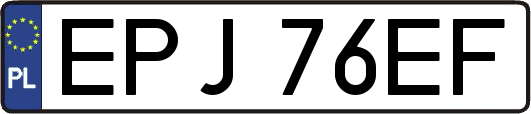 EPJ76EF