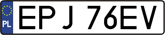 EPJ76EV