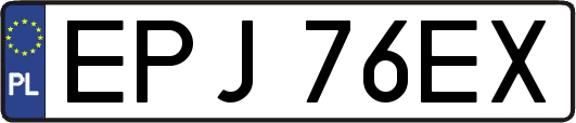 EPJ76EX