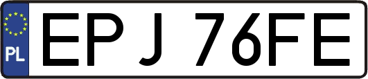 EPJ76FE
