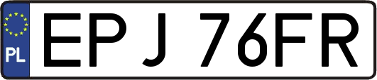 EPJ76FR