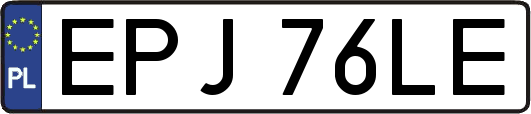 EPJ76LE