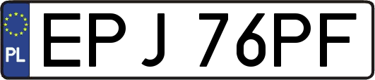 EPJ76PF