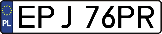 EPJ76PR