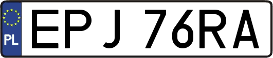 EPJ76RA
