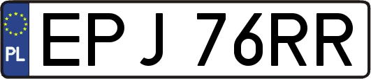 EPJ76RR