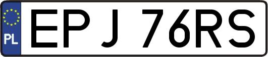 EPJ76RS