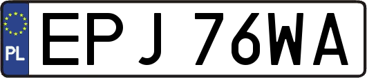 EPJ76WA