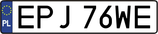 EPJ76WE