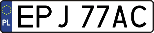 EPJ77AC