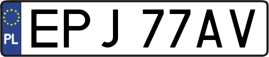 EPJ77AV
