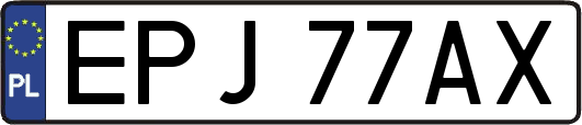 EPJ77AX