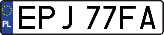 EPJ77FA