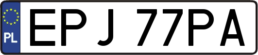 EPJ77PA
