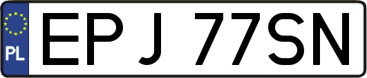 EPJ77SN