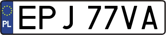EPJ77VA