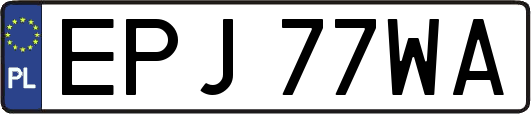 EPJ77WA