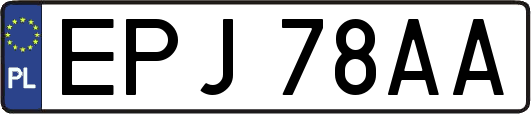 EPJ78AA