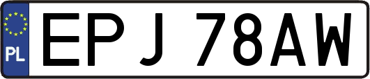 EPJ78AW