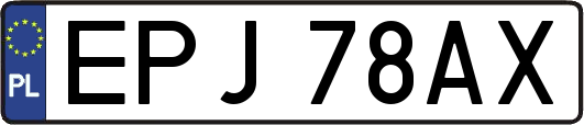 EPJ78AX