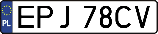 EPJ78CV