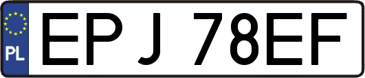 EPJ78EF
