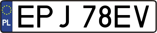 EPJ78EV