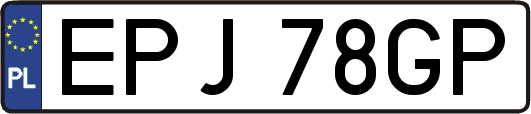EPJ78GP