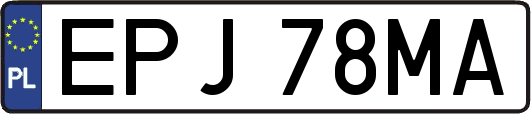 EPJ78MA