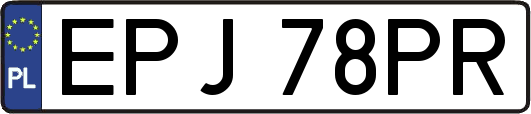 EPJ78PR