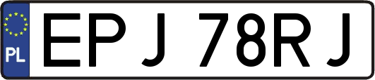 EPJ78RJ