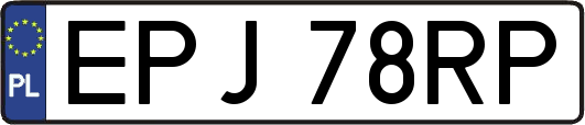 EPJ78RP