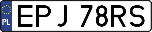 EPJ78RS