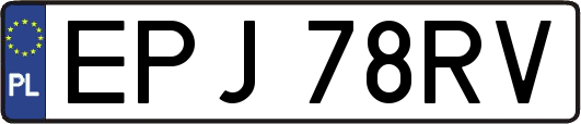 EPJ78RV