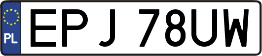 EPJ78UW