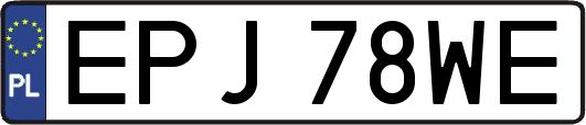 EPJ78WE