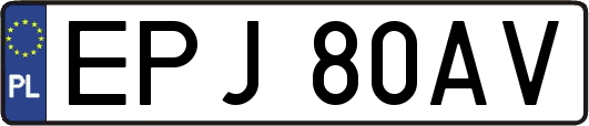 EPJ80AV