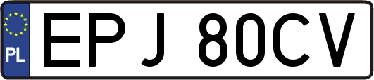 EPJ80CV