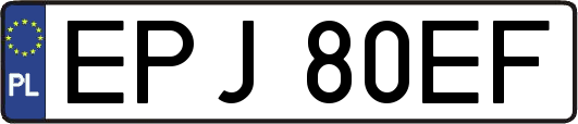 EPJ80EF